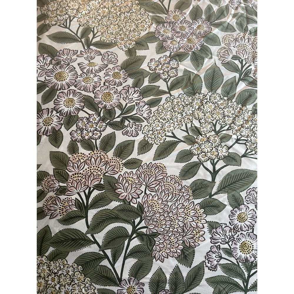 Garden Green- The Company Store King duvet cover. Rare!